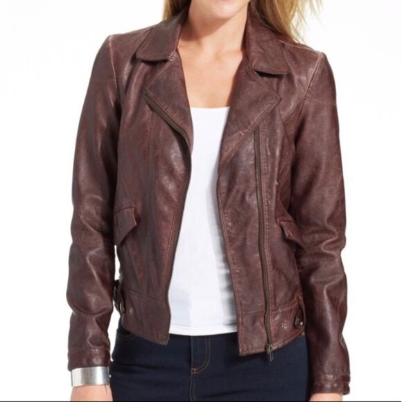 Kut From The Kloth Vegan Leather Moto Jacket Small - Picture 2 of 16